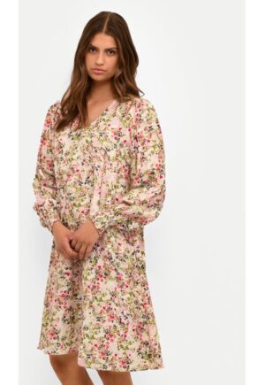 Rochie dama -  Roz - Viscoza