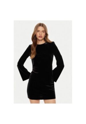 Rochie Dama -  304554001 - Poliester - 46379 - Negru