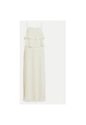 Rochie dama - 304903267 - Poliester reciclat/Poliester - Bej - Bej