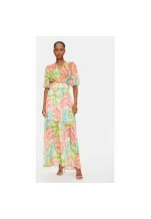 Rochie de vara dama  251-RCARI.F - Poliester - Multicolor - Multicolor