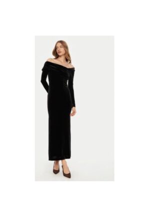 Rochie dama -  304554018 - Poliester - Negru - Negru