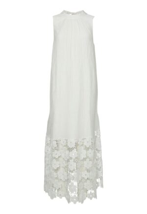 Rochie de vara dama  26037703 - Lyocell/Poliamida - Alb - Alb