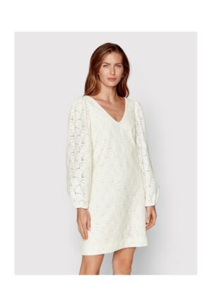 Rochie dama -  300957035 - Bumbac organic/Poliamida - Alb - Alb
