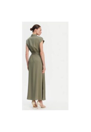 Camasa stil rochie dama  511BD15003 - Lyocell - Kaki - Kaki