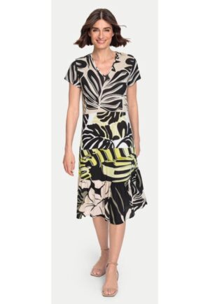 Rochie - 67065 - Bumbac - Multicolor