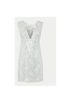 Rochie dama - 304950698 - Poliester - Argintiu - Argintiu