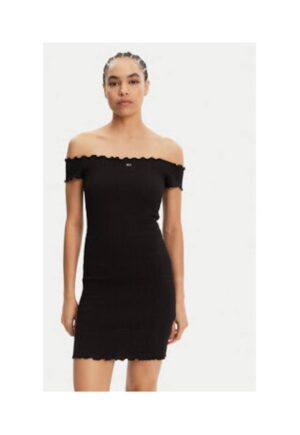 Rochie de vara - negru - 90% bumbac - 8% poliester - 2% elastan -