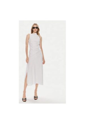 Rochie dama -  303647445 - Bumbac organic - Alb - Alb